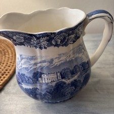 THAMES RIVER SCENES  PALISSY POTTERY    1 PINT JUG Park Place Henley on Thames