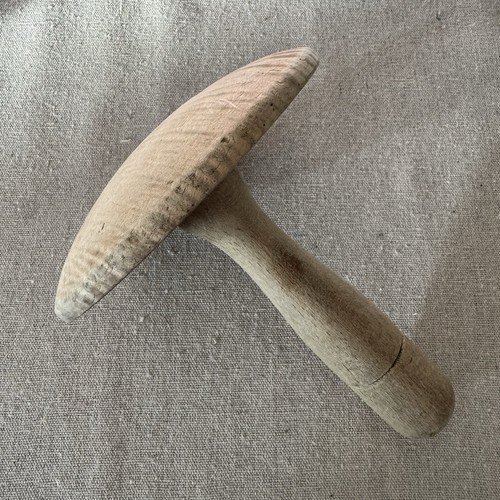 Vintage large wooden darning - vintage,