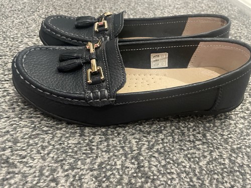 Ladies navy shoes - ladies,