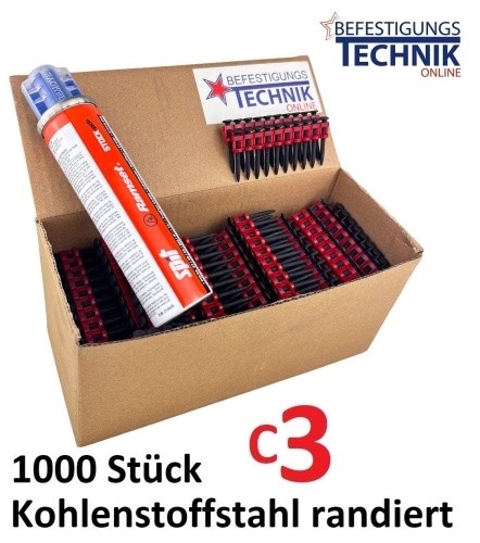 Steel and concrete nails - steel,