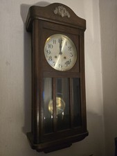 Antique Art Deco 8 Day Wall