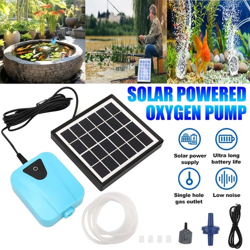 Solar power oxygenator - solar, pond
