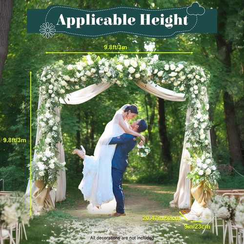 3x3m metal wedding arch - metal, frame