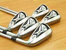 [Exc+5] Callaway X Hot Pro Iron Set 5pc 6-9+PW NS Pro 950GH S Flex RH Japan Used