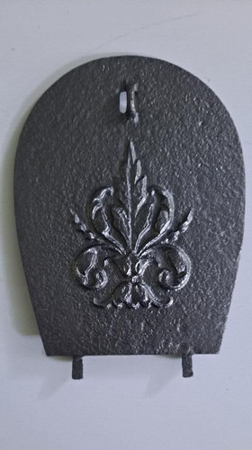 Cast iron soot flap - cast,