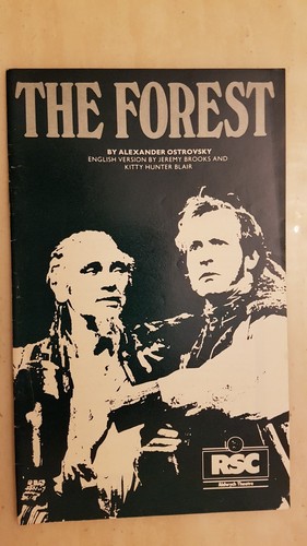 Theatre programme the forest - theatre,