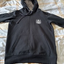 Aquascutum Hoody Black Size