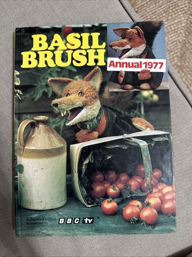 Basil brush 1977 annual - basil, tv
