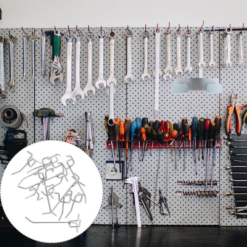 12pcs pegboard hooks metal - hooks,