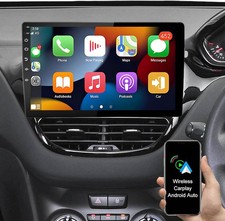 10.1'' 4+64G Apple Carplay Car Stereo Radio For Peugeot 2008 208 2013-2019 GPS