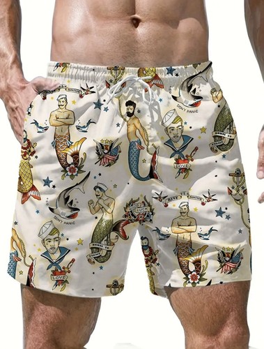 Men summer fashion merman - men's,