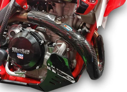 Pro carbon exhaust guard - exhaust,