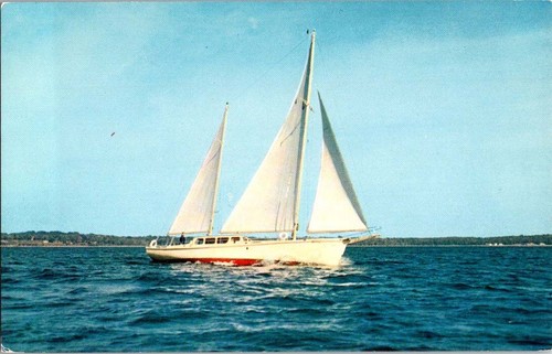 Charlevoix postcard my - mi,