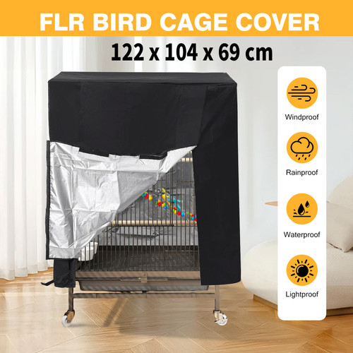 Large bird cage - bird, cover