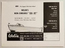 1953 Print Ad Welin