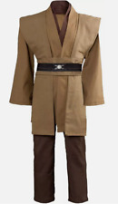 Jedi Knight Costume: Tunic, Trousers + 2 Light Sabers. Halloween, Cosplay 