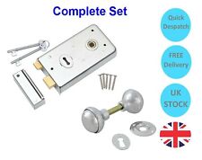 Rim Sash Lock & Door Knob