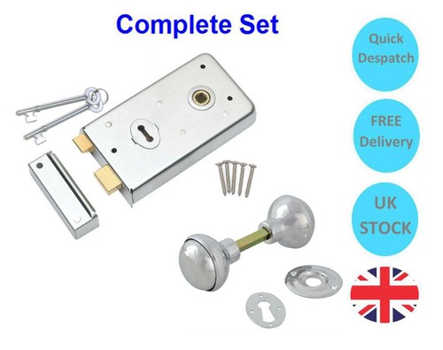 Rim sash lock - rim,