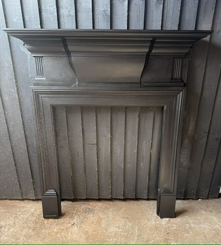 Cast iron fireplace - cast, surround