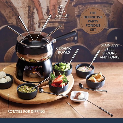 Artesà fondue set with - set, lazy