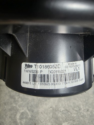 Heater blower motor fan - motor,