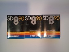 Rare 3-TDK 8 Track Tape SD890
