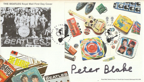 Peter blake hand signed - peter,