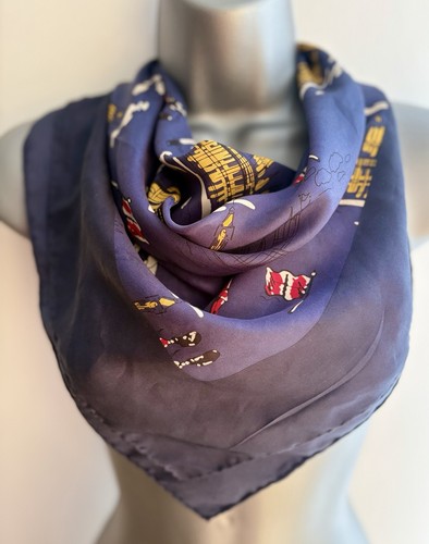 Boden vintage 100 silk square - 100%,