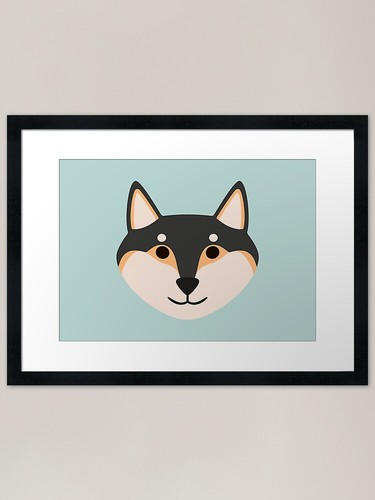 Classic black and - black, shiba