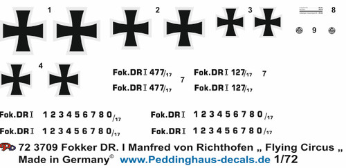 Peddinghaus decals 3709 - peddinghaus,
