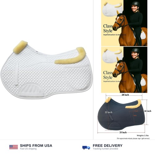 Universal english saddle pad - universal,
