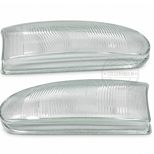 Headlight glass lens - glass,