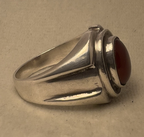 925 sterling silver signet - 925,