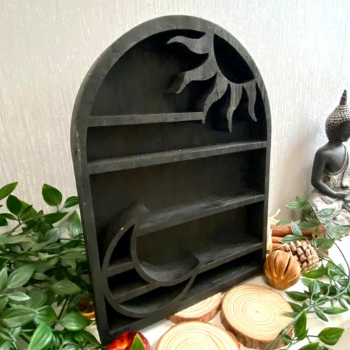 Moon sun display shelves - moon,