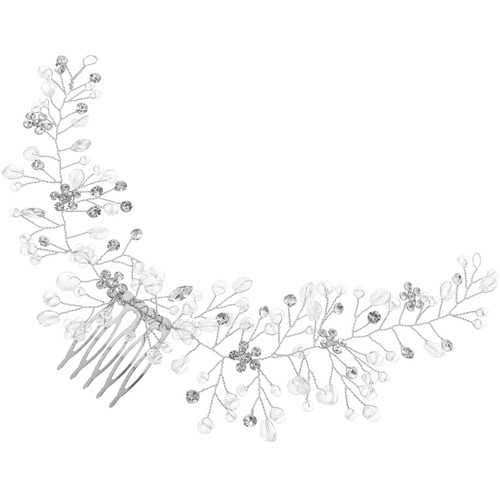 Bridal hair vine with comb - hair,
