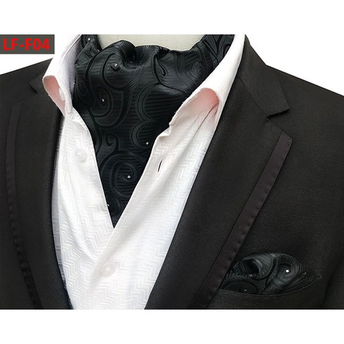 Men cravat paisley floral - cravat,