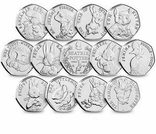 Beatrix potter 50p 2016 - 2016, 2017