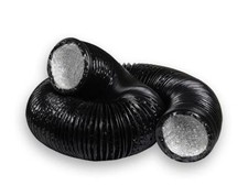 PVC / Aluminium Combi ducting 6.5m x 250mm 10" (254mm, 10 inch, spiral duct)