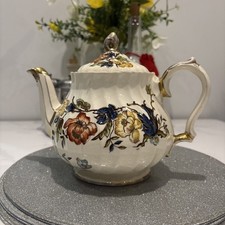 Vintage sadler teapot floral - teapot,