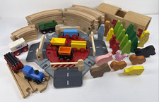 Wooden Train Set Bundle Tunnel