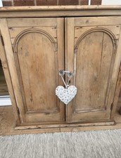 Large Antique Pine Cupboard 