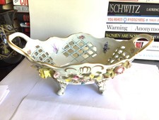 Dresden porcelain open weave