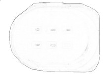 Trunk lid lock OE VW 3V5 827