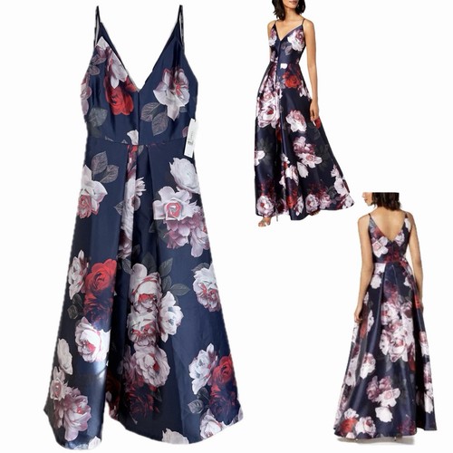 Nwt calvin klein floral - calvin, navy