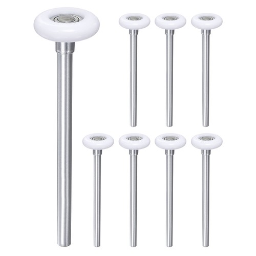 8pcs white nylon garage - 8pcs, 1.8"