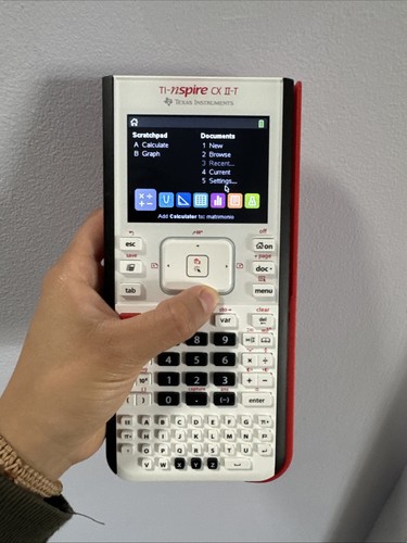 Texas instruments nspire - instruments, cx