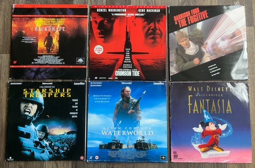 Laserdisc job lot - job,