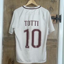 Nike AS Roma 2016/17 Away Shirt Totti 10 100% Authentic - Size Large