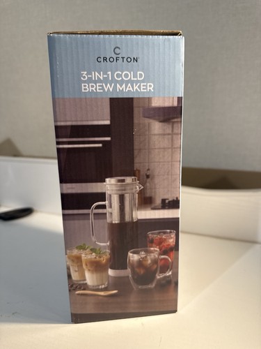 Crofton cold brew maker - 3-in-1,