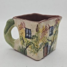 Bovey Tracey Vintage Pottery Devon Ceramic Cottage House Milk Jug 3 Inches High